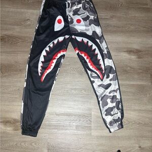 Shark Camo Streetwear Jogger Pants – Size M